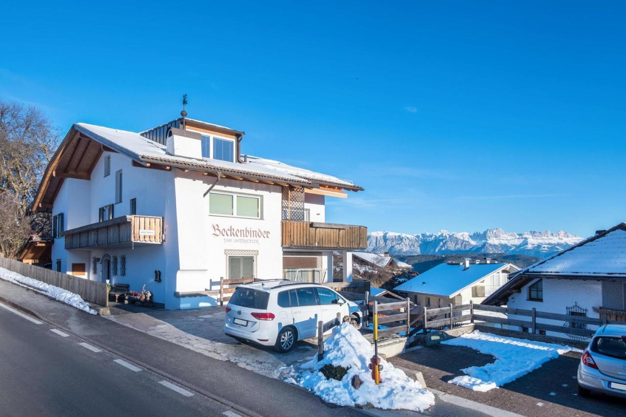 Beckenbinder Apartement Rosengarten San Genesio Atesino Exterior photo
